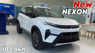 TATA NEXON 2024 Updated New Model White Colour  Nexon 2024 Creative Plus Review [upl. by Nadruoj]