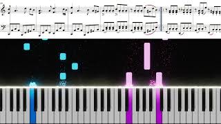 Les Choristes  Vois sur ton Chemin in A Piano Easy  Free PDF [upl. by Ringler909]