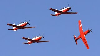 2024 Blue Angels Homecoming Airshow  Parade of Military Trainers [upl. by Oir]