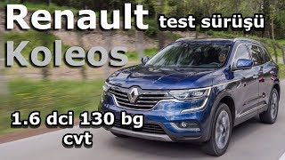 renault KOLEOS 16 dci test sürüşü [upl. by Chuipek791]