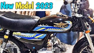 Super star 70cc Black colour New Model 2023  Super Star SS70 Price in Pakistan 2023 [upl. by Ute]