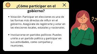 ¿Qué es la participación ciudadana [upl. by Vladimar]