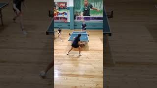 Vlada vs Vladislav tabletennis sports pingpong rttf ball tournament competition smash [upl. by Granthem39]