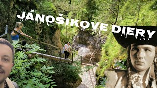 Turistika v srdci Slovenska Jánošíkove diery a čarovná Terchová [upl. by Derraj421]