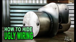 Honda Shadow Bobber E Tank  How To Hide Your Wiring [upl. by Esinet]