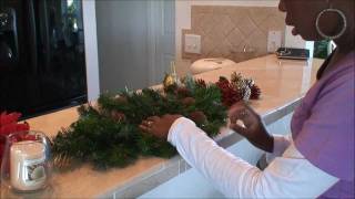 How to make your own Christmas centerpiece [upl. by Sile]