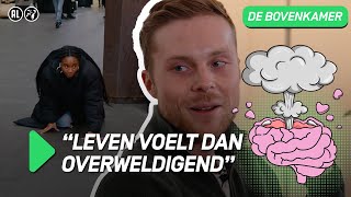 WOUTER 26 is soms bang voor zichzelf door zijn PANIEKSTOORNIS  DE BOVENKAMER 5  NPO3 [upl. by Nauqel749]