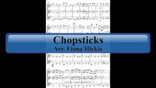 Chopsticks Woodwind Trio  Flute Oboe and Clarinet [upl. by Einhapets690]