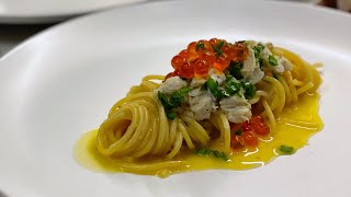 Spaghetti Crab amp Chives Recipe [upl. by Riti]