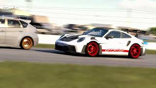 Porsche GT3 RS 992  Sebring  Trackday Assetto Corsa [upl. by Etiuqal]