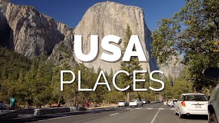 50 Best Places to Visit in the USA  Travel Video [upl. by Renado]