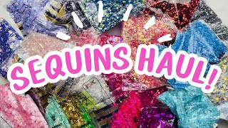 HUGE SEQUINS HAUL ✨✨✨ [upl. by Vyse]