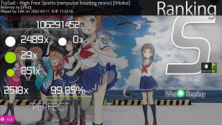 TrySail  High Free Spirits nenpulse bootleg remix Hibike  EZFL FC 912pp osu catch [upl. by Sella]