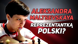 NOWA POLSKA SZACHISTKA  Anna Jakubowska  Aleksandra Maltsevskaya  szachy 2021 [upl. by Aneekal]