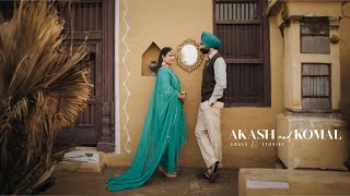 Punjabi Pre wedding Shoot  2024  AKASH amp KOMAL  Souls amp Stories [upl. by Lrigybab99]