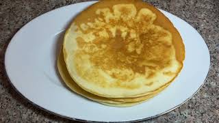 Simple fluffy and soft home made pancakes 🥞it’s so yummy [upl. by Aruol]