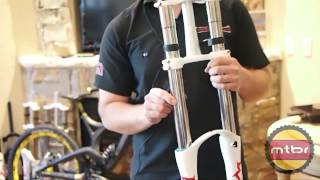 Marzocchi Forks 2013 Highlights and 2014 Prototypes [upl. by Neeloc]