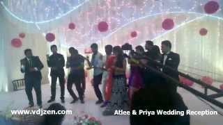 Atlee amp Priya Wedding reception dance with Siva karthikeyan [upl. by Recor]