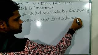 WHAT IS CONSONANT BY KUS ENGLISH CLASSES [upl. by Annaeoj]