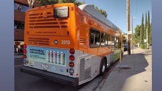 Full Ride LA Metro Line 235 Sylmar  San Fernando to Encino quotBalboa amp Venturaquot Southbound [upl. by Elrem991]