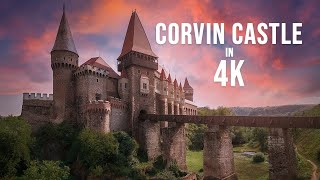 Corvin Castle The Gothic Masterpiece of Transylvania in 4k [upl. by Tema]