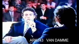 Jean Claude Van Damme  RARE Sacrée Soirée 1993 [upl. by Ardnuaet593]