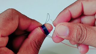 Yucatan Knot  Tying Braid to fluorocarbon on mono easily and quickly [upl. by Ddene]