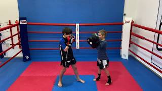 3 Kinder Boxen Kickboxen ab 7 Jahre  Online Training  Tutorial  Kampfsport  Full Training [upl. by Elletnuahs]