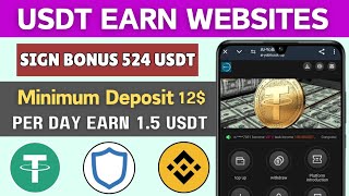 AiYoBit Mall  New Usdt Earning Site Usdt Mining App 2024  Free Usdt Earning Platform Usdt Mining [upl. by Naamann]