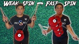 3 Ways to Spin a Diabolo FASTER in 5 Minutes Beginners  Diabolo Tutorial 4 [upl. by Novia]