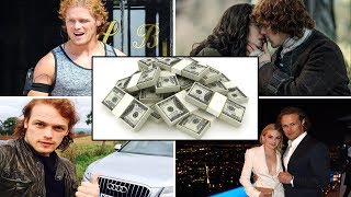 Sam Heughans ★ Net Worth ★ Girlfriend ★ Family ★ Cars ★ Fashions  2017  Outlander Star [upl. by Us185]