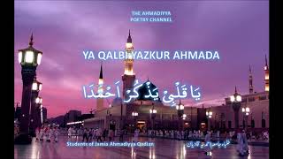 Qaseedah  Ya Qalbi yazkur Ahmada [upl. by Iarised]