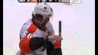 Legend has Returned to Pittsburgh  Jaromir Jagr scores a beauty [upl. by Culosio518]