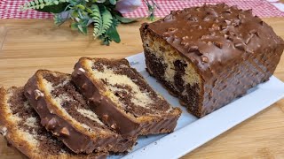 Recette de Cake marbré façon Cyril Lignac Un vrai délice [upl. by Valry]