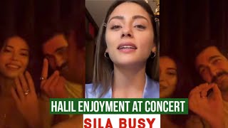 Halil Ibrahim Ceyhan Enjoyment at Concert Sila Turkoglu Busy [upl. by Kimmie]