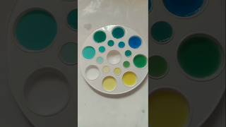 Colormixing water color art colormixing painting drawing clayclayart shorts [upl. by Atinahc]