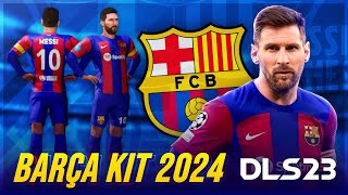 Kit FC Barcelona 2024  DLS 23 [upl. by Veronika]