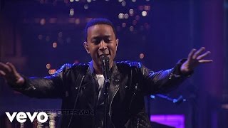 John Legend  Made To Love Live on Letterman [upl. by Procter]