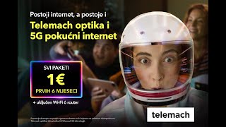 Telemach optika i 5G pokućni internet [upl. by Gilpin]