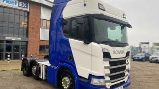 SCANIA R450 HIGH ROOF 6X2 TRACTOR UNIT 2019  KJ19 TXS [upl. by Clea]