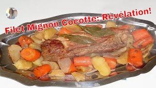 Recette filet mignon en cocotte [upl. by Annhej]