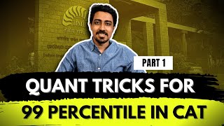 CAT Quant Tricks for 99 Percentile  Last minute tips for CAT Preparation [upl. by Bevon]