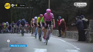 Tour des Alpes Maritimes et du Var 2023 – Stage 3 LAST 10 KM [upl. by Icats]