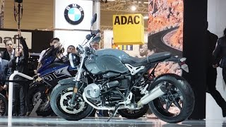 BMW R nineT Pure i R nineT Racer 2017  prosto z targów INTERMOT [upl. by Ahseer471]