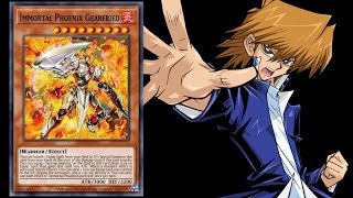 YuGiOh Duel Links  Joey Summons Immortal Phoenix Gearfield [upl. by Arahsat]