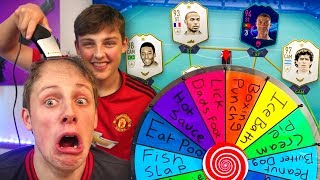 MYSTERY WHEEL FORFEIT CHALLENGE vs MY BRO [upl. by Cattan943]