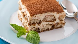 How to Make Tiramisu  Authentic Tiramisu Recipe  No Bake Dessert [upl. by Didier]