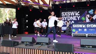 Rapper Performing In Sydney  SXSW Sydney [upl. by Htidirem315]