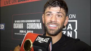 IF ANYONE CAN BEAT SHAKUR ITLL BE ME  JOE CORDINA REACTS TO STUNNING KNOCKOUT WIN AGAINST OGAWA [upl. by Siclari]