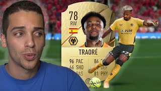 Adama Traore is UNFAIR in FIFA 22 [upl. by Lazos]